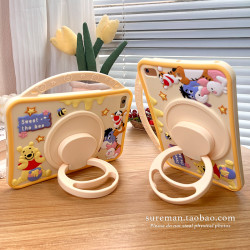 卡通360旋轉iPad Air7平板殼pro11矽膠套a16第11代mini5保護套2迷你3矽膠9代10.2寸防摔殼iPad10第十代7全包8