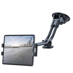 轎車貨車貨櫃車用擋風玻璃長桿平板電腦手機通用加長桿支架