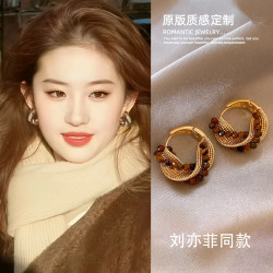 輕奢高級感耳環女2026新款今年流行爆款氣質大氣耳飾適合冬天耳釘