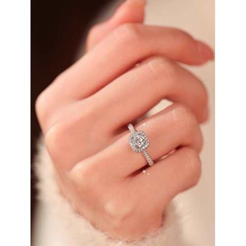 新款爆款小方糖戒指活口閉口克拉仿鑽石滿天星女閃鑽戒情人節禮物 新款爆款小方糖戒指活口閉口克拉仿鑽石滿天星女閃鑽戒情人節禮物