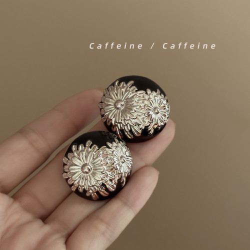 暗夜曼陀羅 巴洛克復古耳環