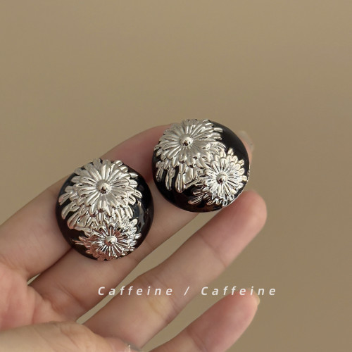 暗夜曼陀羅 巴洛克復古耳環