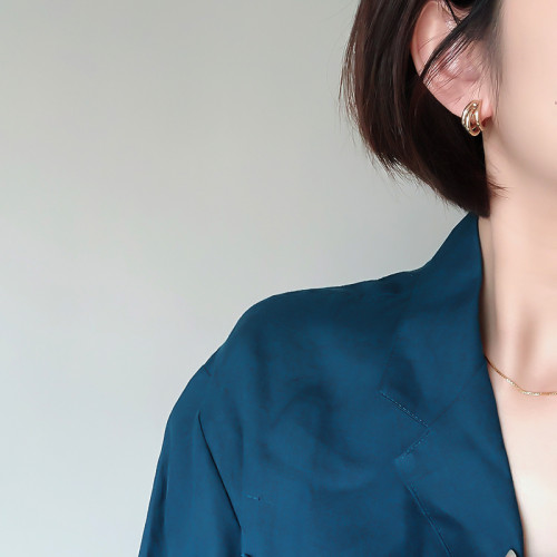 金屬感耳夾蚊香盤耳環高級感簡約氣質歐美風耳圈圓環無耳洞女無痛 金屬感耳夾蚊香盤耳環高級感簡約氣質歐美風耳圈圓環無耳洞女無痛