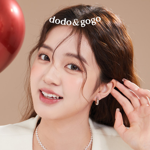 DODOGOGO熔巖耳釦圈圈耳環2026新款爆款輕奢耳釘氣質輕奢素圈耳飾 DODOGOGO熔巖耳釦圈圈耳環2026新款爆款輕奢耳釘氣質輕奢素圈耳飾