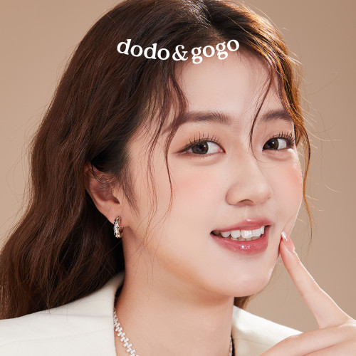 DODOGOGO熔巖耳釦圈圈耳環2026新款爆款輕奢耳釘氣質輕奢素圈耳飾 DODOGOGO熔巖耳釦圈圈耳環2026新款爆款輕奢耳釘氣質輕奢素圈耳飾