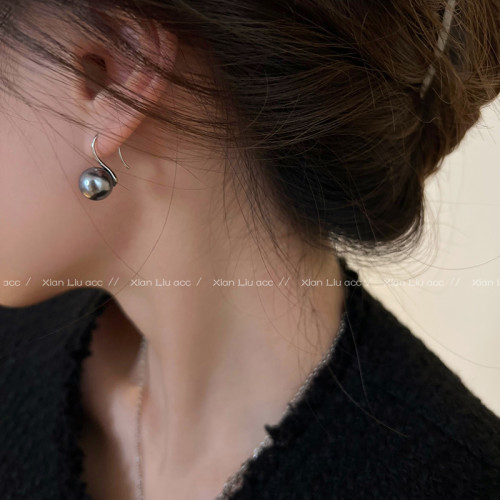 珍珠耳飾2025新款爆款耳環輕奢高級感耳釘女氣質小衆獨特耳墜耳鉤