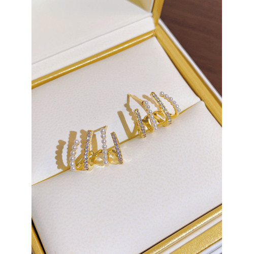 四爪耳排耳環小衆設計感網紅耳飾防過敏銀耳釘2025年新款潮高級女 四爪耳排耳環小衆設計感網紅耳飾防過敏銀耳釘2025年新款潮高級女