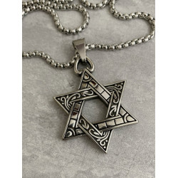 歐美潮牌十字架項鍊男痞帥嘻哈高級感輕奢小衆百搭個性毛衣掛飾女