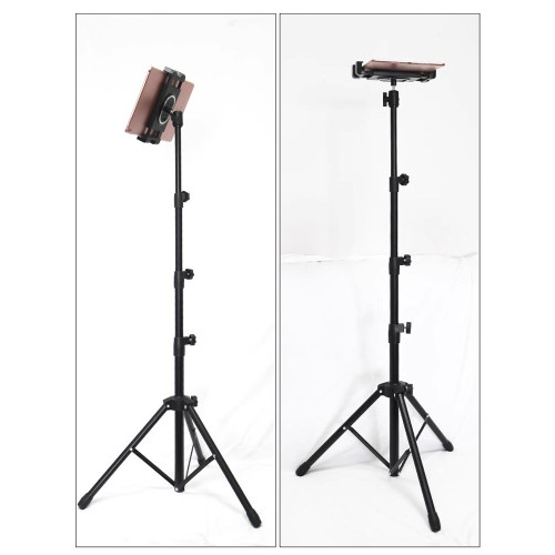 手機平板電腦適用ipad落地支架高低調節影片美術生臨摹樂譜三腳架 手機平板電腦適用ipad落地支架高低調節影片美術生臨摹樂譜三腳架
