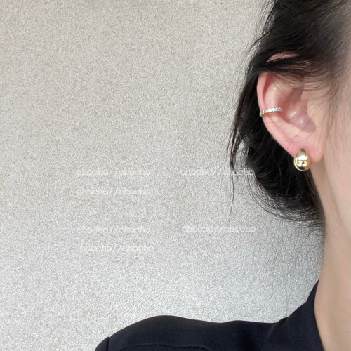 chocho/小水滴 高級感輕奢氣質簡約百搭金銀耳環女小衆冷淡風耳飾 chocho/小水滴 高級感輕奢氣質簡約百搭金銀耳環女小衆冷淡風耳飾