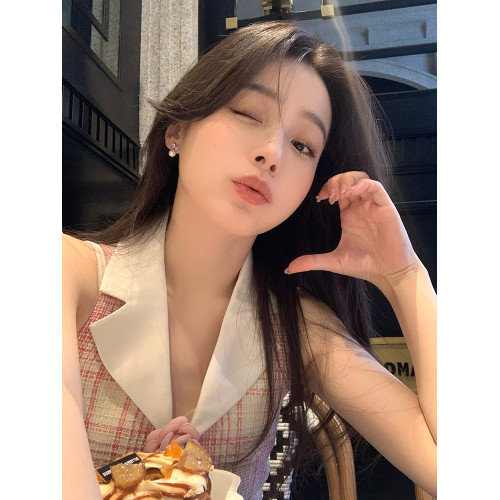 韓系閃鋯蝴蝶結珍珠耳釘女輕奢高級感耳環獨特漂亮無耳洞耳夾耳飾