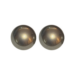 年輕大珍珠耳釘輕奢高級感耳環2025新款爆款圓臉誇張秋冬季耳飾墜