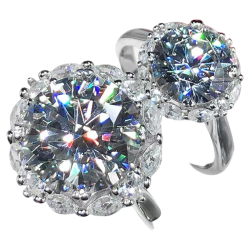 鑽石之鄕河南鑽石商丘女王的大鑽鴿子蛋5克拉石碳鑽日式輕奢女戒