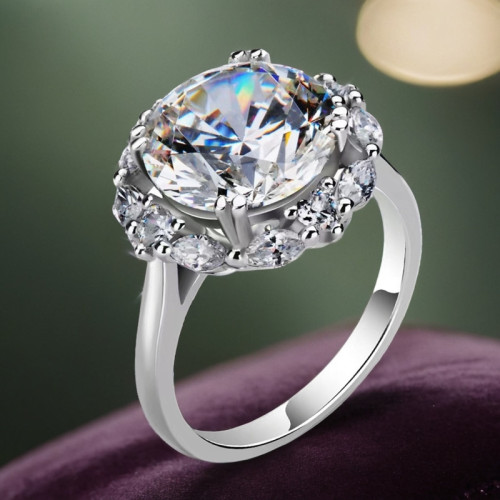 鑽石之鄕河南鑽石商丘女王的大鑽鴿子蛋5克拉石碳鑽日式輕奢女戒 鑽石之鄕河南鑽石商丘女王的大鑽鴿子蛋5克拉石碳鑽日式輕奢女戒