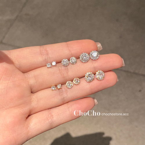 chocho/三對套裝 精緻小巧高級感耳釘耳環百搭小衆設計感輕奢耳飾