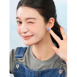 桑蕾小糖星耳釘時尚氣質百搭925銀針小衆設計耳環女耳夾2026耳飾