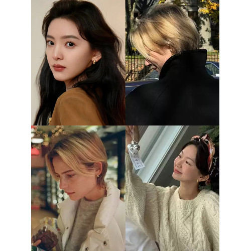 金色豆豆耳環女2026新款高級感輕奢極簡金屬水滴型耳飾小金豆耳釘 金色豆豆耳環女2026新款高級感輕奢極簡金屬水滴型耳飾小金豆耳釘