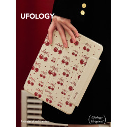 Ufology原創適用ipadair6/7保護殼pro平板mini6保護套air4/5磁吸全包筆槽11寸ipad11蘋果7/8/9/10/11代櫻桃
