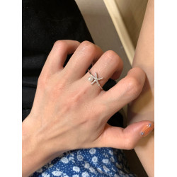 【蜜桃茶】海洋之夏 度假風海星珍珠開口戒指時尚個性食指戒指環