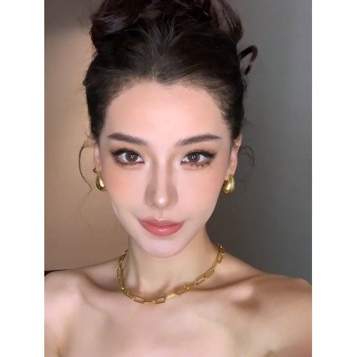 大水滴！金色耳環女2026新款爆款高級感輕奢耳釘小衆歐美耳飾誇張