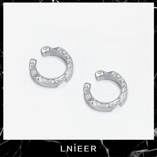 白敬亭同款耳夾男士無耳洞耳骨夾小衆輕奢高級感銀色耳環男女耳飾 白敬亭同款耳夾男士無耳洞耳骨夾小衆輕奢高級感銀色耳環男女耳飾