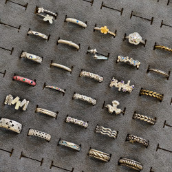 戒指女輕奢高級感素圈戒指小衆設計不掉色食指戒指開口可調節單戒