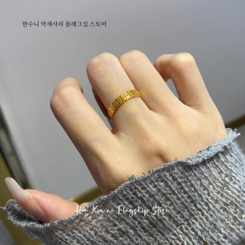 銅錢戒指鈦鋼不掉色錢多多素圈戒指旺財偏財戒指男士女士招財轉運 銅錢戒指鈦鋼不掉色錢多多素圈戒指旺財偏財戒指男士女士招財轉運