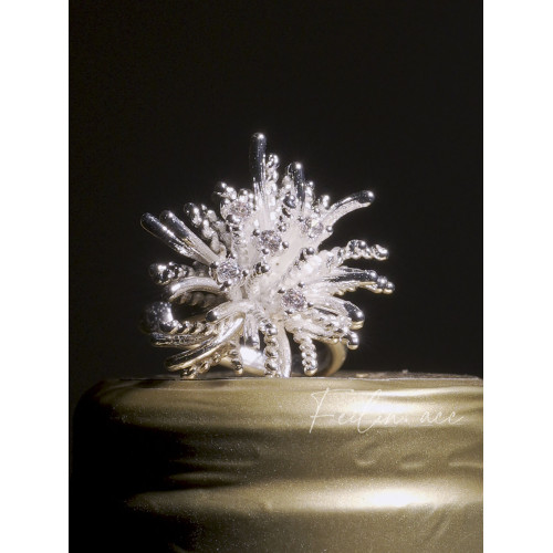 雪花耳夾女無耳洞耳骨夾輕奢高級感小衆耳飾免打耳洞無洞專用耳夾