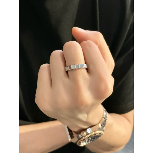 明星張淩赫同款男女情侶對戒925銀肖邦小冰塊玫瑰金訂婚戒指禮物 明星張淩赫同款男女情侶對戒925銀肖邦小冰塊玫瑰金訂婚戒指禮物