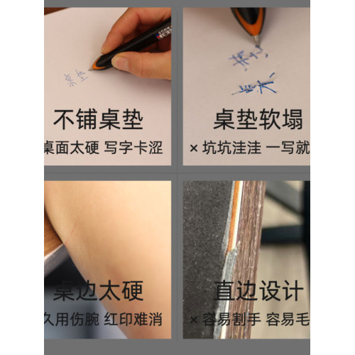 折邊護腕防磨書面墊免洗防燙學生兒童居家辦公學習電腦桌墊寫字板