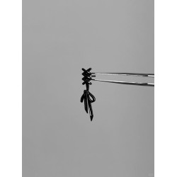 【命運之結】小衆復古耳釘後掛式蝴蝶結耳環2025新款獨特耳掛耳飾