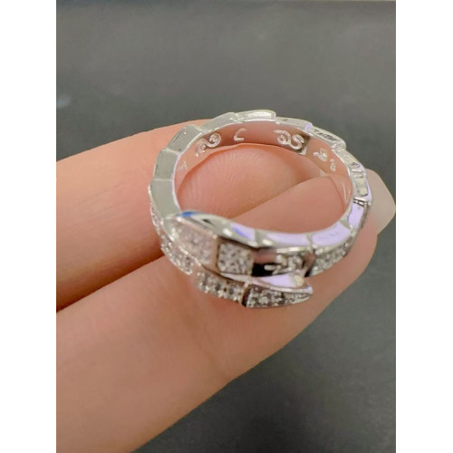 泰國民族風娜迦靈蛇戒指開口可調節指環電鍍微鑲鋯石簡約男女飾品