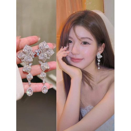 輕奢水滴耳環2026新款爆款女人味超好看獨特漂亮耳釘獨特高級耳飾