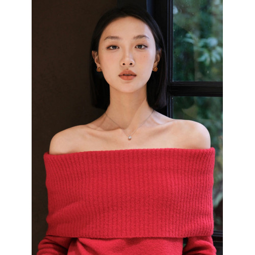 925純銀復古琺瑯紅色耳釘女士巨好看輕奢高級感獨特絕美耳環耳飾