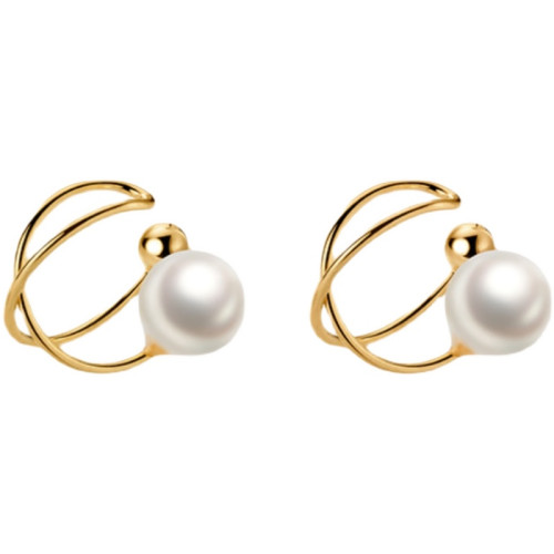 無耳洞耳夾女高級感超仙氣森系小衆設計珍珠耳釘2025年新款潮耳環