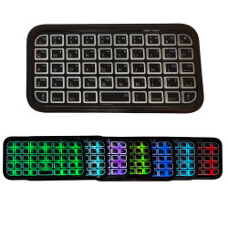 迷你單手口袋無線藍牙小鍵盤mini蘋果安卓手機筆電通用華爲可攜式