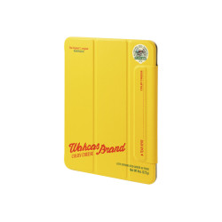 黃色起司平板ipadpro保護套小衆設計筆槽蘋果平板ipadair3/4保護殼個性11寸12.9寸新款磁吸ipad殼mini6卡通