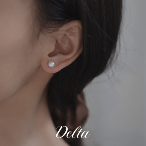 天然迷你小珍珠耳夾無耳洞女耳釘高級感小巧精緻耳環耳飾輕奢新款