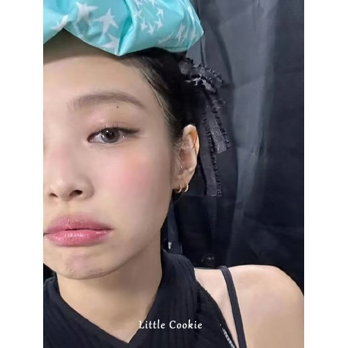 Jennie同款歐陽娜娜獨特漂亮金色耳環女耳圈高級感耳夾耳飾巨美
