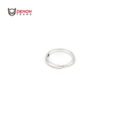 DEMONTEARS【錦鯉】鍍銀復古小衆設計戒指男女個性開口可調節指環