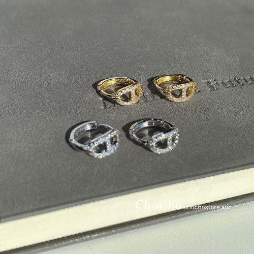 chocho/超精緻豬鼻子小耳釦小衆設計高級感氣質耳飾簡約輕奢耳環