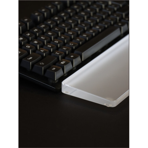 亞克力磨紗手托機械遊戯鍵盤手托防汗掌托手腕托墊61/68/87/98鍵