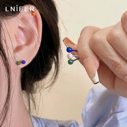 醫用生物瓷養耳洞耳釘防致敏耳環防堵免摘耳骨釘耳棒高級感耳飾女