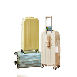 20寸超輕行李箱20x40x55可登機飛機免托運密碼旅行箱子拉桿箱包女