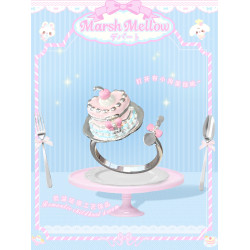 新品!奶油蛋糕925鍍銀戒指少女款小衆設計輕奢高級感原創首飾品