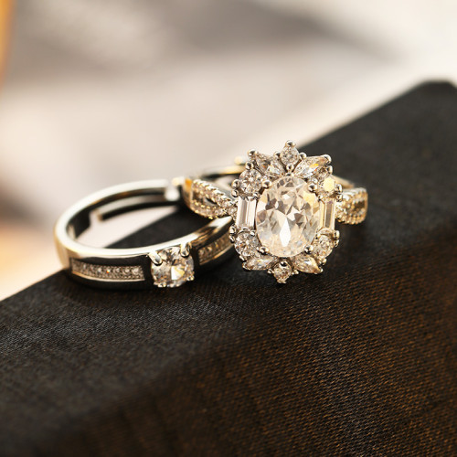 仿真活口對戒鴿子蛋結婚戒指莫桑石婚禮儀式婚戒婚禮用品求婚道具 仿真活口對戒鴿子蛋結婚戒指莫桑石婚禮儀式婚戒婚禮用品求婚道具