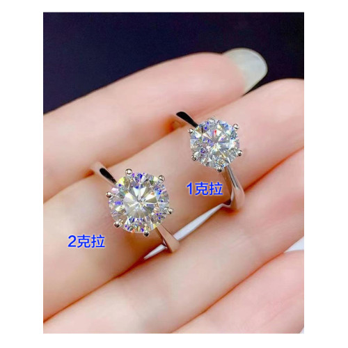 假鑽戒婚禮儀式用替換對戒男女結婚戒指仿真一對活口情侶拍照婚戒