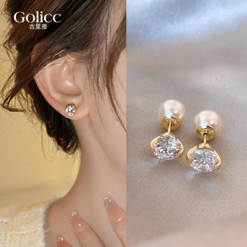 珍珠耳釘女輕奢高級感氣質大氣耳環2026新爆款今年流行巨好看耳飾