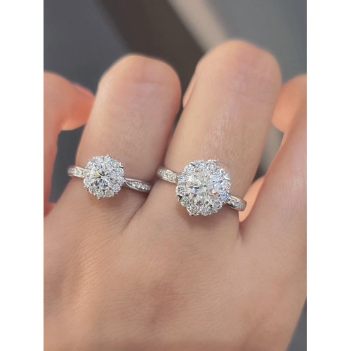 燦落星辰假鑽戒一對結婚情侶對戒仿真婚戒訂婚求婚禮儀式戒指道具