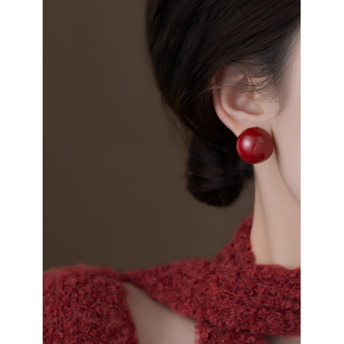 極簡設計咬口珍珠耳釘女2026年秋冬新款爆款氣質簡約百搭耳環耳飾 極簡設計咬口珍珠耳釘女2026年秋冬新款爆款氣質簡約百搭耳環耳飾